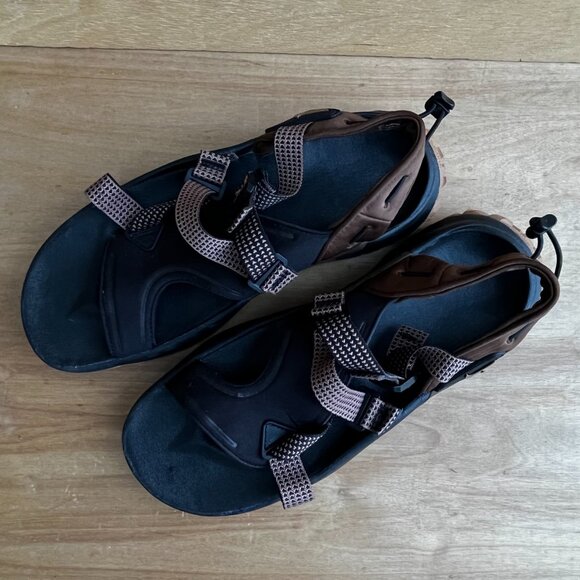 Nike Oneonta Next Nature Outdoor Trail Sandals Mens Size 11 Brown Black main image 5